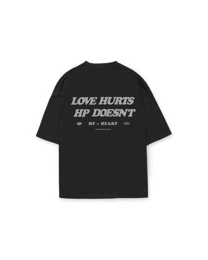 LOVE HURTS T-SHIRT SCHWARZ