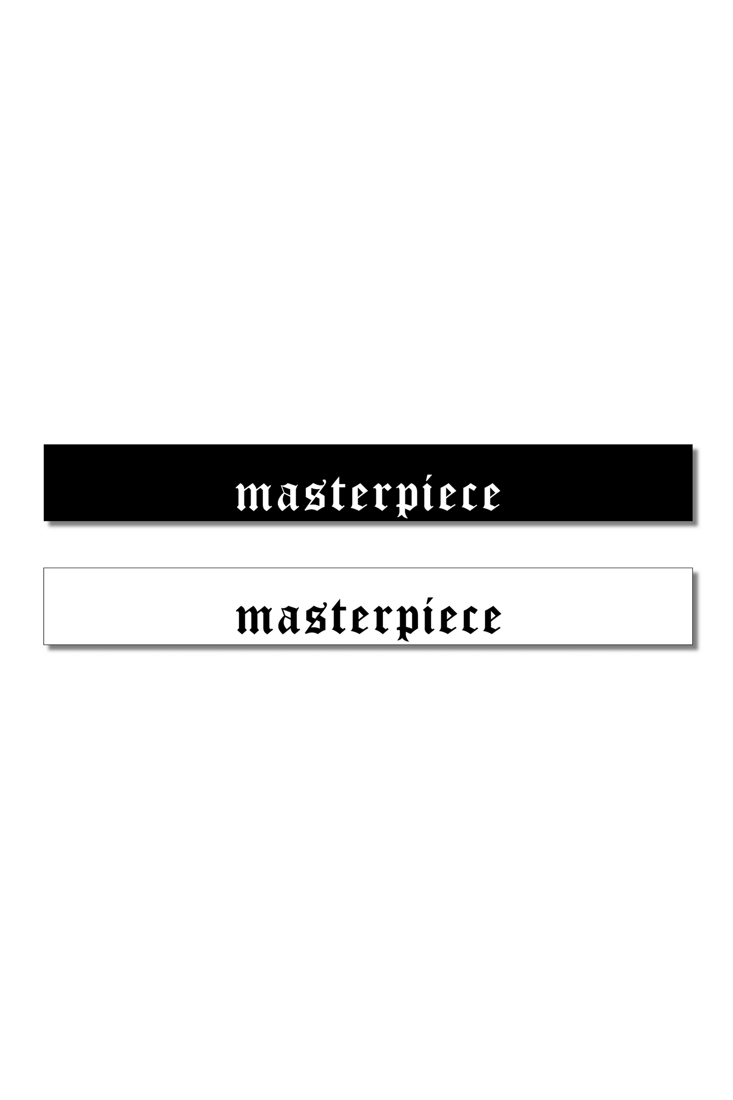 MASTERPIECE BANNER